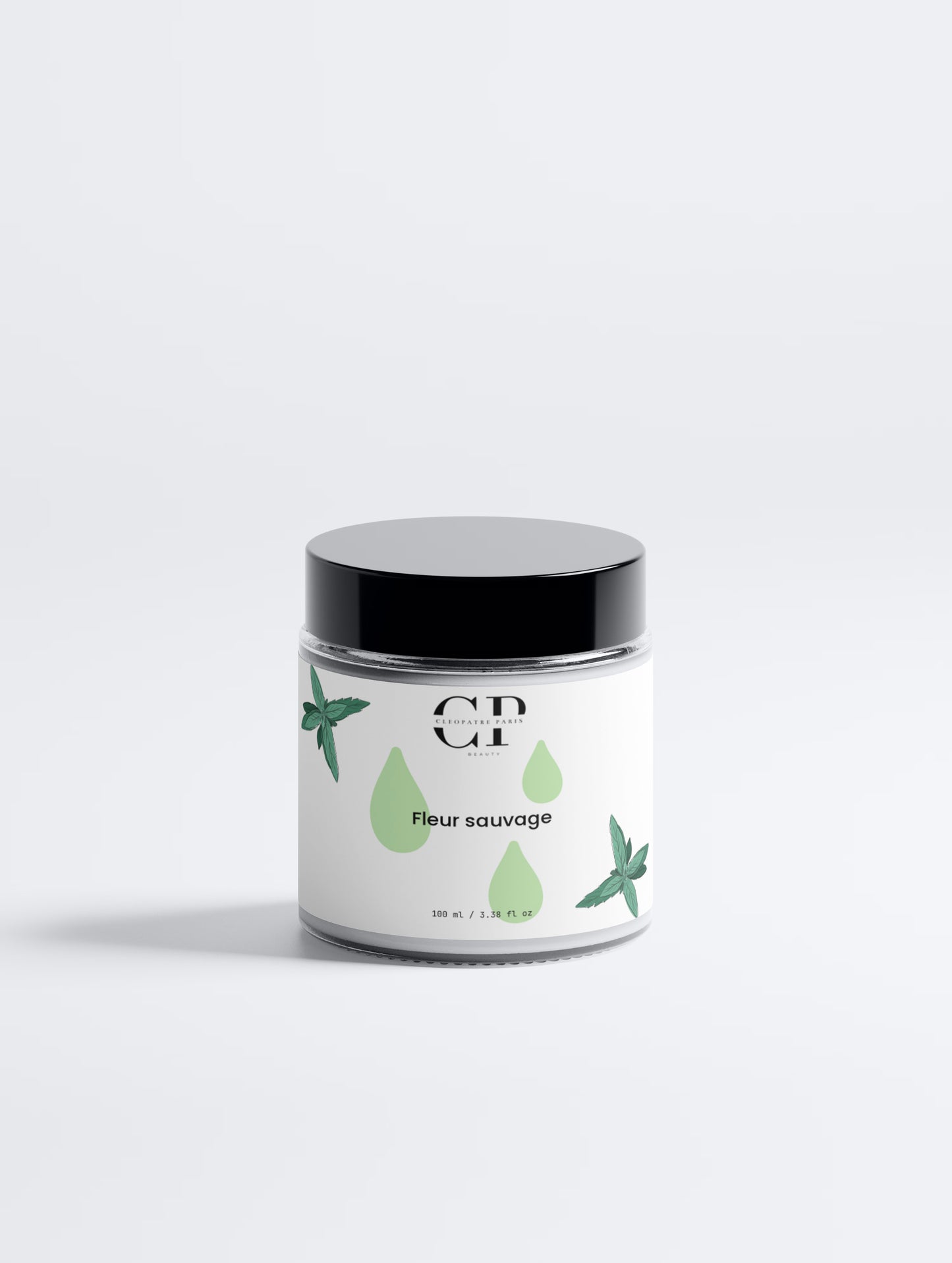 Bougie en cire de soja, Fleur sauvage